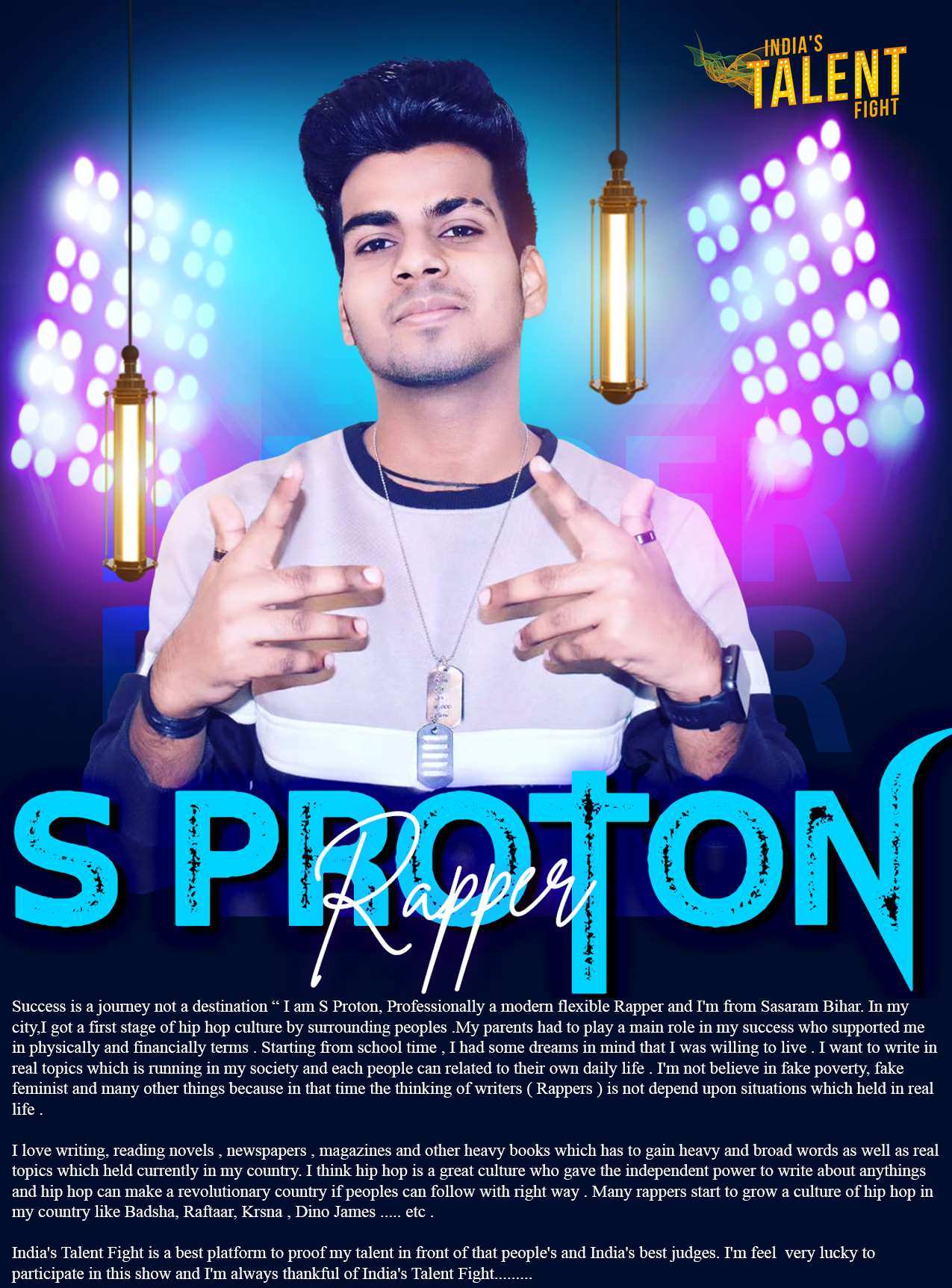 ITF S PROTON RAPPER ROHTAS BIHAR - ITF