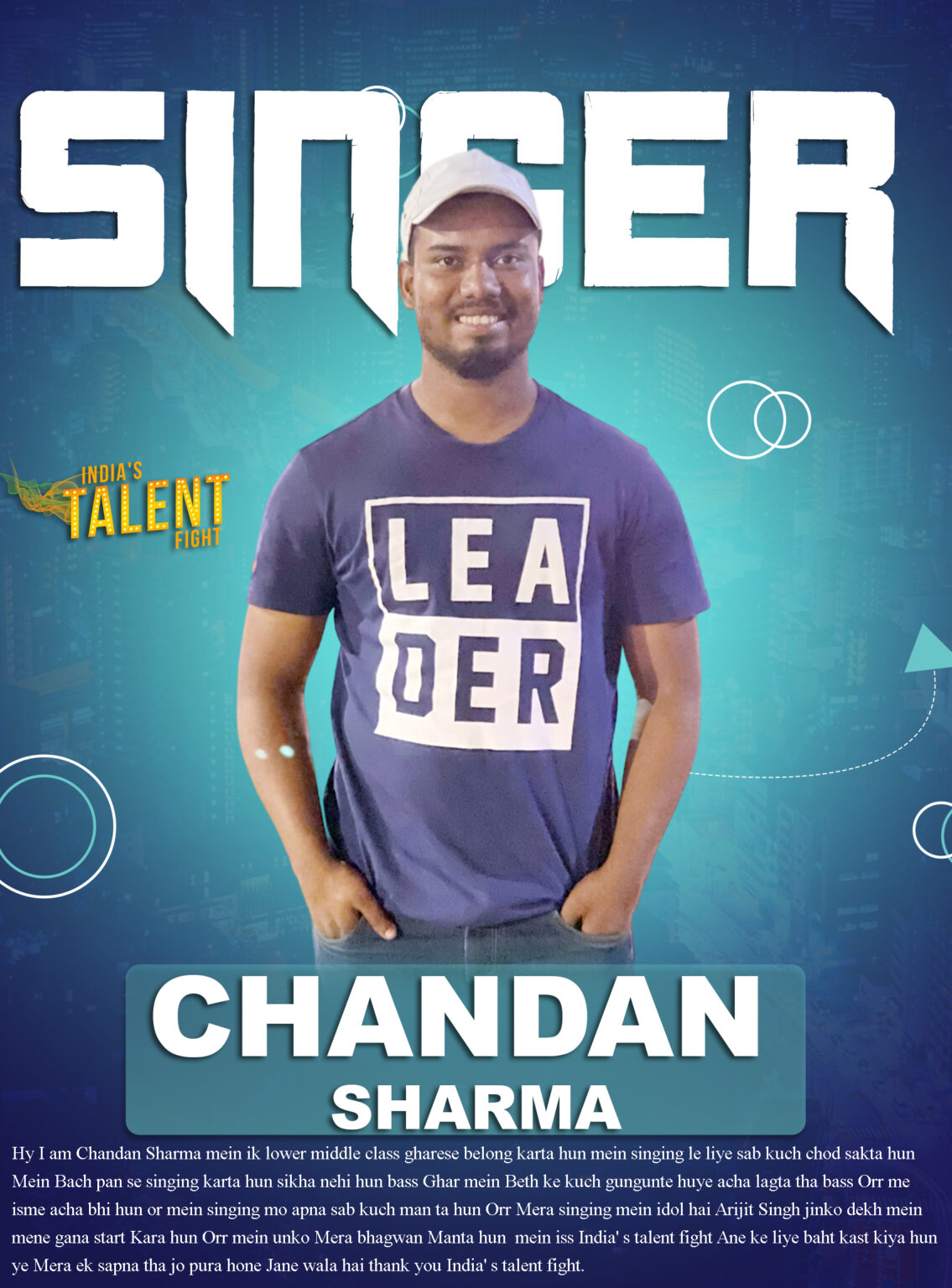 ITF SINGER CHANDAN SHARMA BHUBANESHWAR - ITF
