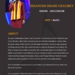 ITF Singer Dhanush Dhari Chaubey Basti