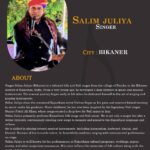 ITF singer Salim juliya Bikaner