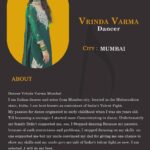 ITF Dancer Vrinda varma mumbai